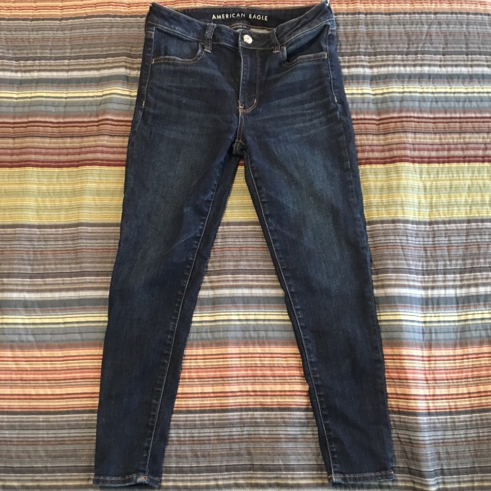 American Eagle high-rise Jegging 8 short